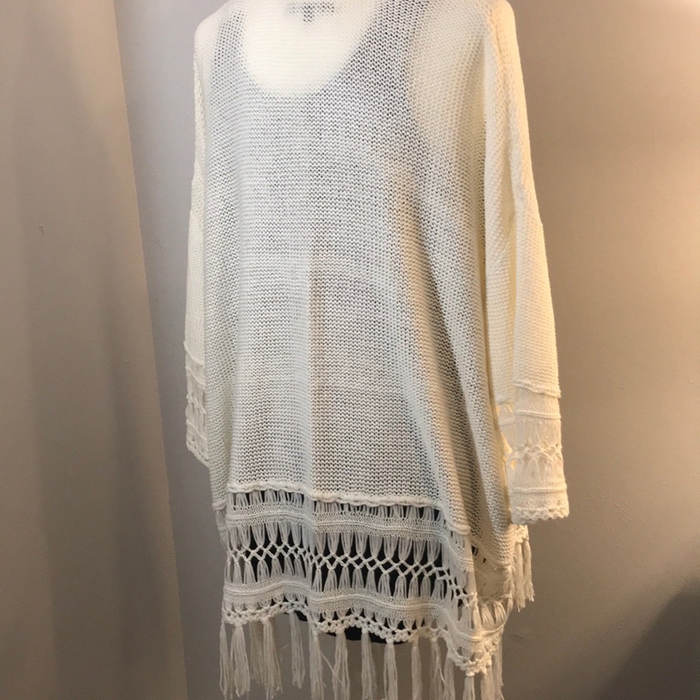Soft Knit Crochet Kimono